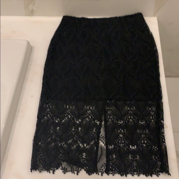 Diane Von Furstenberg lace skirt
